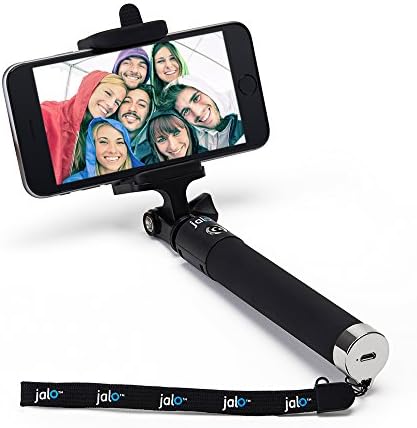 Selfie Stick by Jalo - Bluetooth, For iPhone &amp; Android, Premium Quality, Extendable, Adjustable &amp; Foldable - Perfect For Capturing Your Best Moments