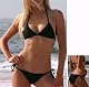 One And Only Black D-line Connected Top & Rio Tie Bottom Bikini – Handmade-to-Order Only 10 Left