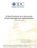 10 Best Practices for a Successful Content Management Implementation