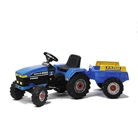 Falk New Holland Tractor and Trailer Ride-on