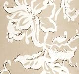 Ashley Fabric by the Yard: Brown Leaf - Glenna Jean