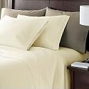 Egyptian Cotton 200 Thread Count Duvet Cover, Cream, Super King Size