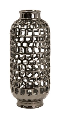 Breathtaking Large Silver Finish Lantern 16