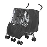 Protect-a-Bub Black Twin Rain Snow Wind Stroller... by Protect-A-Bub