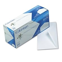 Columbian CO138 (#10) 4-1/8x9-1/2-Inch Inkjet/Laser White Envelopes, 100 Count