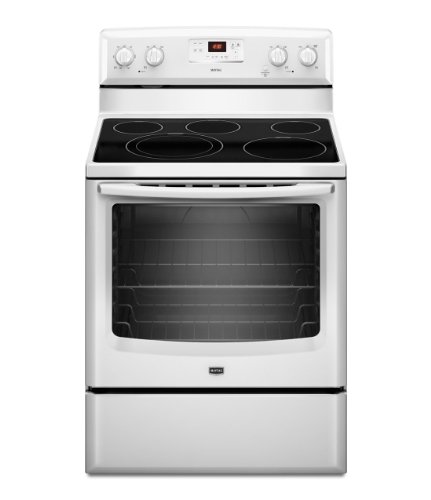 Maytag 30 In. White Freestanding Electric Range - Maytag 30 In. - MER8674AW