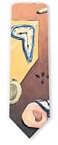 TIME WARP Classic Dali Art Microfiber Necktie Gift TIe