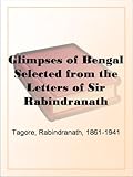 cover of Glimpses of BengalSelected from the Letters of Sir Rabindranath Tagore