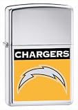 Zippo Lighter NFL San Diego Chargers, High Polished Chrome