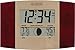 La Crosse Technology WS-8117U-IT-C Digital Wall Clock with Remote Temperature and Moon Phase