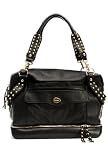 Nest Black Satchel Diaper Bag