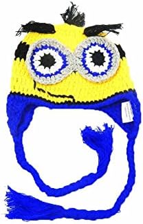 Snuggle Luv Women's Fall Crochet Hat One Size Minion
