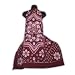 RF Textiles SHAPCO1 Shibori Apron - Cocoa
