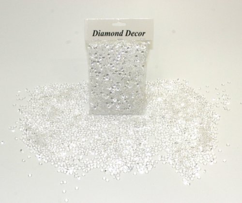 Bag of 1-Carat Diamonds for Wedding Decorations - 2000 pcs