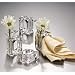 TWO`S COMPANY S/4 NAPKIN/FLOWER HOLDERS