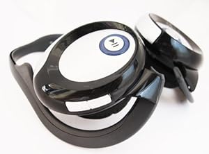 Wireless Bluetooth Neckband Headset Stereo Sound build in mic for mobile, Android mobile phone like Samsung HTC LG SONY, MAC/PC computer, iPhone 3Gs 4 4S and All iPad Gen(1 2 3) (6 hours continues play)