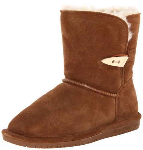 BEARPAW Abigail Shearling Boot (Little Kid/Big