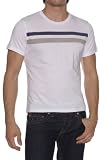 J. Lindeberg T-Shirt STRIPED, Color: White, Size: M