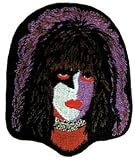 Kiss Rock Music Band Patch - Paul Stanley Face Head