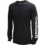 Mens CARHARTT Cotton Jersey Knit Long Sleeve T-Shirt (ALL COLORS) (Sizes SML - 4XL R / T) SPR-SUM