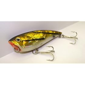 T-18 Topwater Shad Popper Chugger Crankbait -Bass Fishing Lure