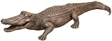 Decorative Polystone Alligator Garden Statue