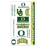 Oregon Ducks Temporary Tattoos Set (Set of 6 Sheets)