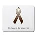 Tobacco Awareness Ribbon Mouse Pad