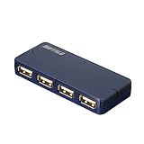 �o�b�t�@���[�R�N���T�v���C BUFFALO USB2.0Hub �o�X�p���[ 4�|�[�g �l�C�r�[�u���[ BSH4U01NB/
