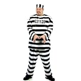 Plus Size Jailbird Prisoner Costume
