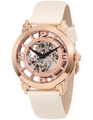 Stuhrling Original Womens 156.124W14 Classic Winchester Automatic Skeleton Rose Tone Watch