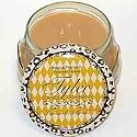 Tyler Glass Fragrance candle 3.4 Oz,Fleur De Lis