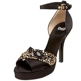 D&G Dolce & Gabbana Women's DS1755-E4758 Peep-Toe Sandal