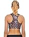Womens Mermaid Fish Scale Running Yoga Sports Fitness No Rims Impact Bra