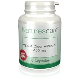 Naturescare Cider Vinegar 400mg - (60 Capsules)