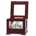 Gold Label Crystal Showcase Music Box, Snowman