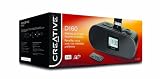 Creative D160 Stereo-Lautsprecher mit LCD f&uuml;r Apple iPod grau