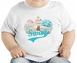 Dope Swag Cupcakes オーガニックベビーTシャツ 12 - 18 Months