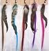 12 Feather Hair Extension 4847, 12-piece-pack