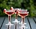 Party Essentials Hard Plastic Two Piece 4-Ounce Champagne Glasses, Clear, 150-Count Glasses