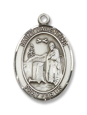 St. Valentine of Rome Medal Pendant