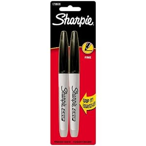 Sharpie Grip Fine Point Permanent Markers