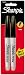 Office Products : Sharpie Grip Fine Point Permanent Markers, 2 Black Markers (1738520)