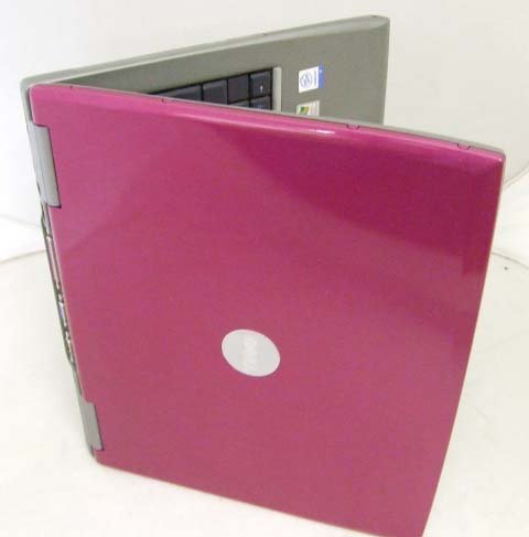 Raspberry Pink Dell Latitude D600 Laptop Refurbished