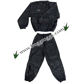 Frogg Toggs Pro Action Motorcycle Rain Gear - Black - Large