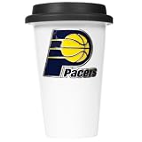 Indiana Pacers Ceramic Travel Cup (Black Lid)