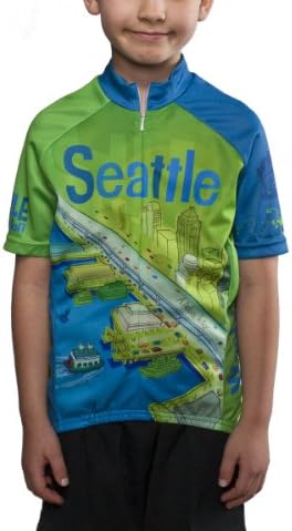 Larry Gets Lost in Seattle Cycling Jersey, Kids'