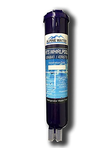 Set of one Compatible to Whirlpool 4396710 Replacement water filter