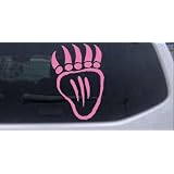 6in X 4.1in Pink -- Tribal Indian Bear Claw Western Car Window Wall Laptop Decal... by Rad Dezigns