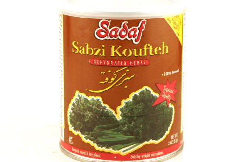 Sadaf Sabzi Koufteh- Dried Herbs Mix - 2 Oz. (Pack of 3)